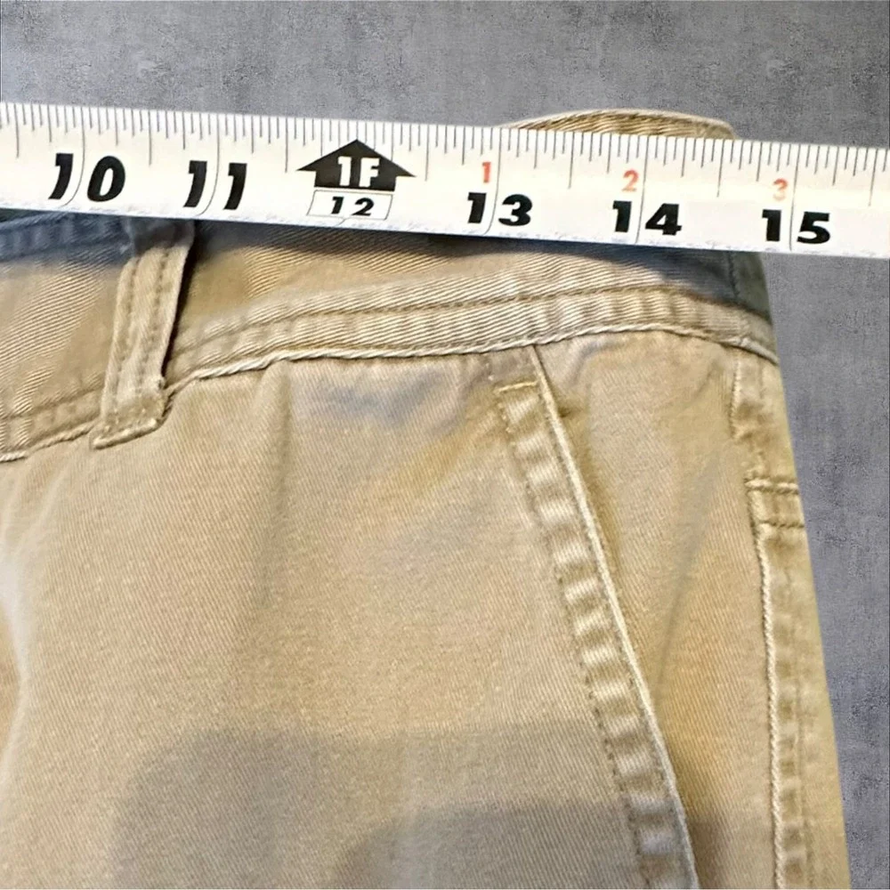 New York‎ & Company Y2K Khaki Cargo Pants Women's Size 8